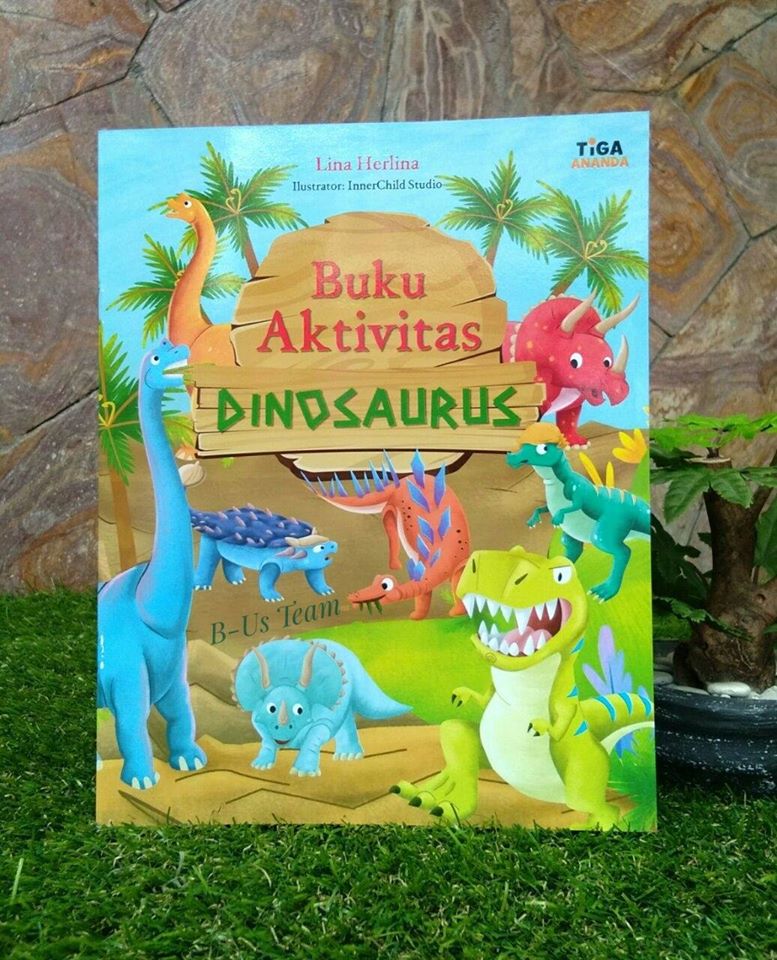 Buku aktivitas dinosaurus