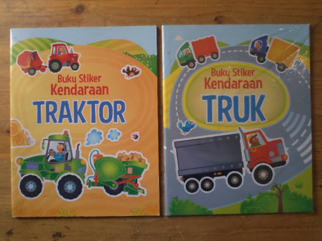 Buku Stiker Kendaraan Traktor