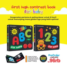 ABC 123 For Baby (High Contrast Book), Visi Mandiri