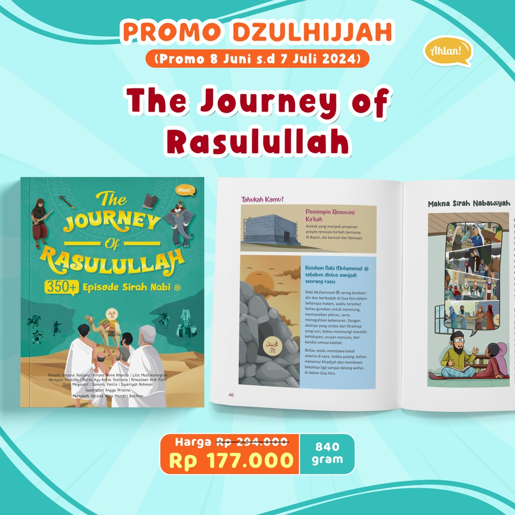 The Journey of Rasulullah, Ahlan (Cetakan Ke-2)