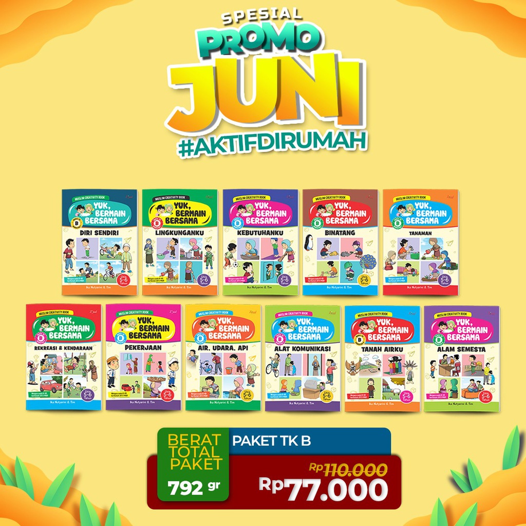 Promo Juni : Promo Juni : Paket TK B
