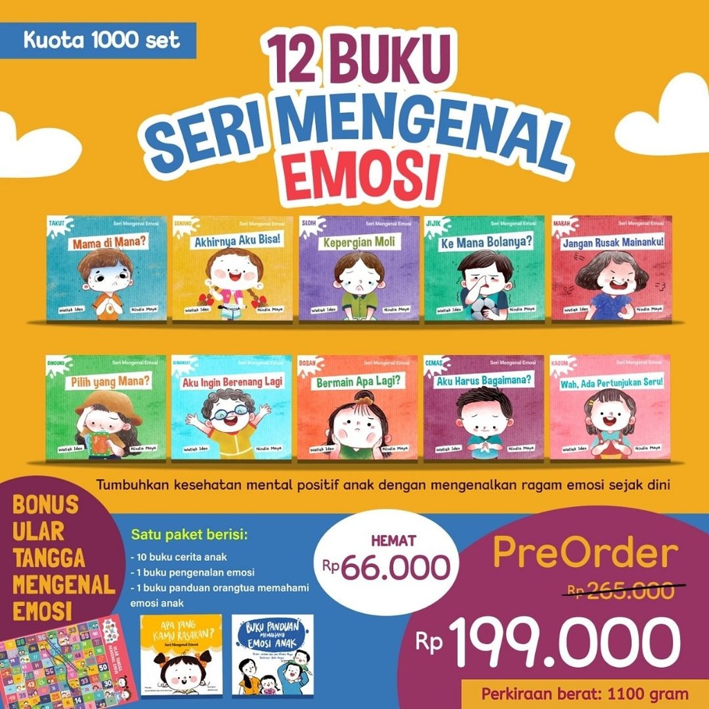 12 Seri Mengenal Emosi