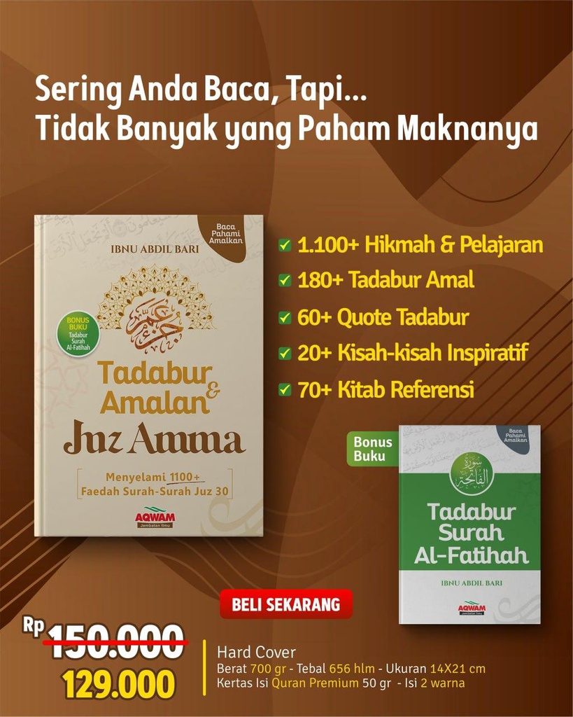 Tadabur &amp; Amalan Juz Amma