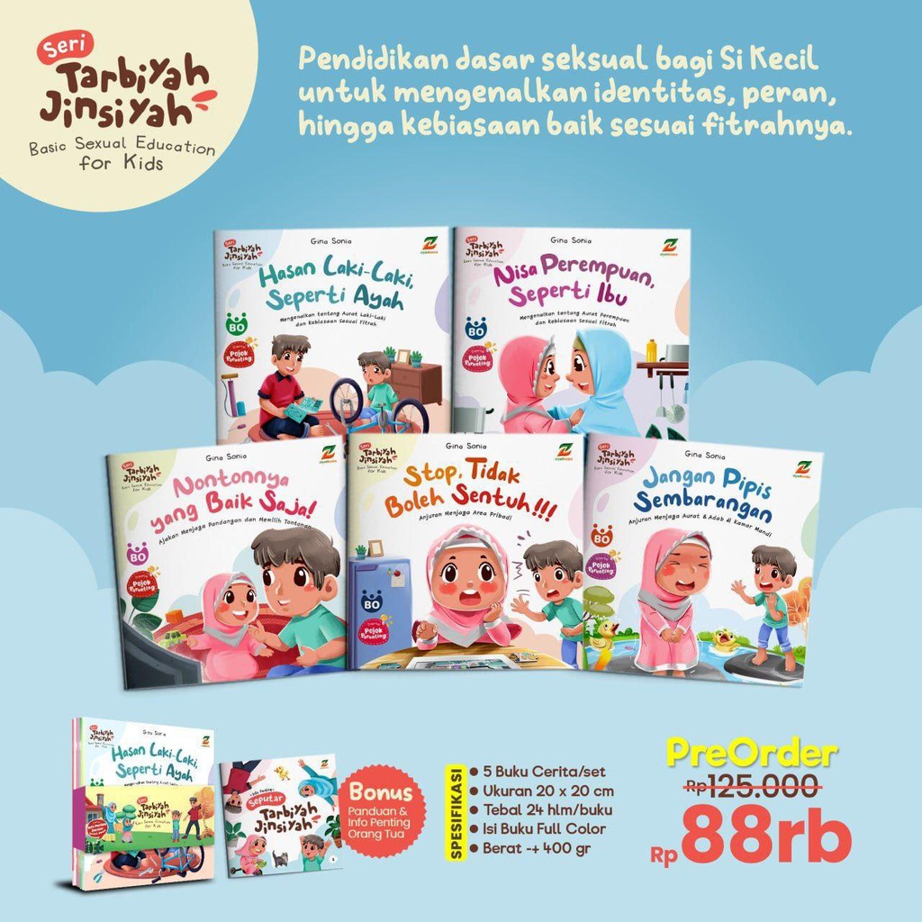 Serial Tarbiyah Jinsiyah: Basic Sexual Education For Kids, Ziyad