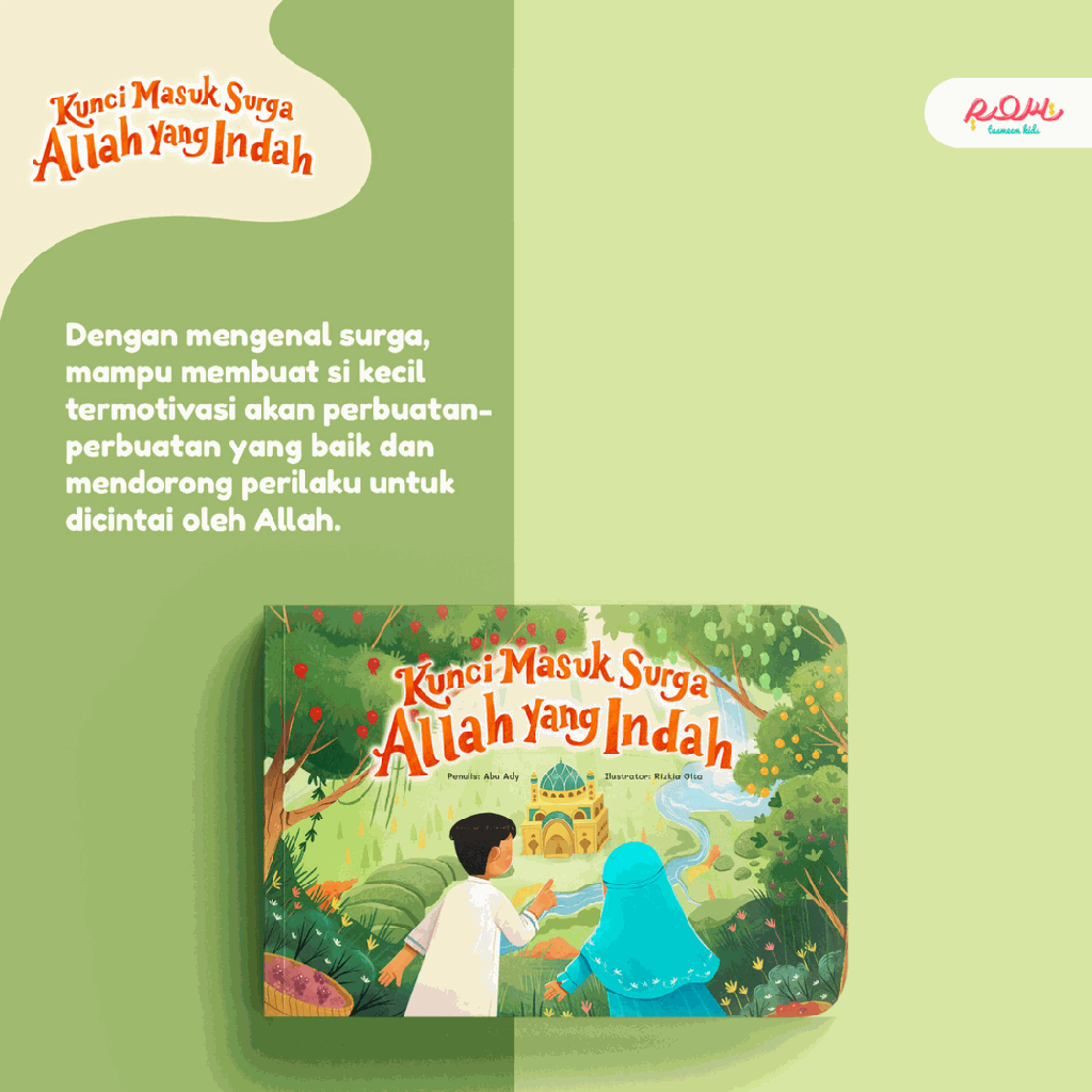 Kunci Masuk Surga Allah Yang Indah (Boardbook), Tasmeem Kids