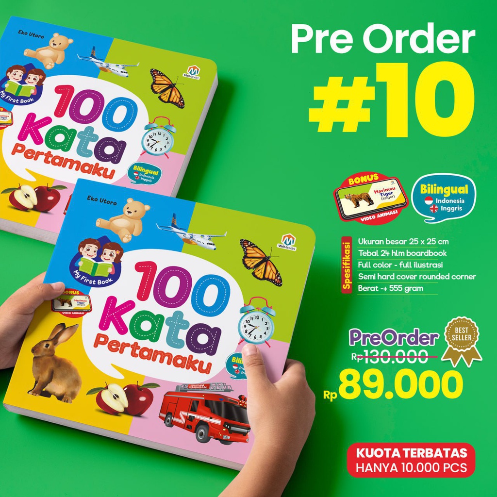 My First Book 100 Kata Pertamaku, Visi Mandiri