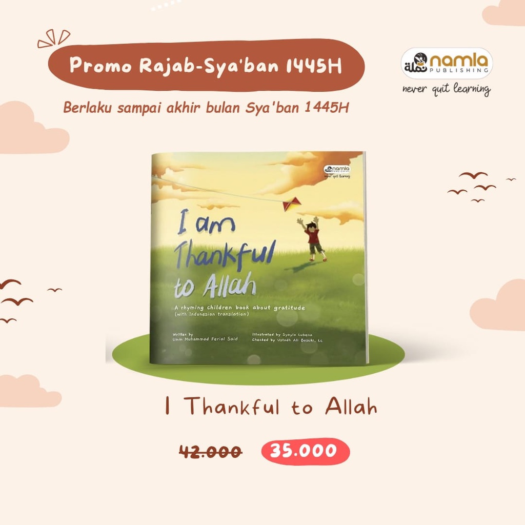 I am Thankful to Allah, Namla Publishing