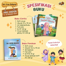 Seri Stop Bullying: Buku Cerita + Buku Panduan (Set), Alkahfi Kids