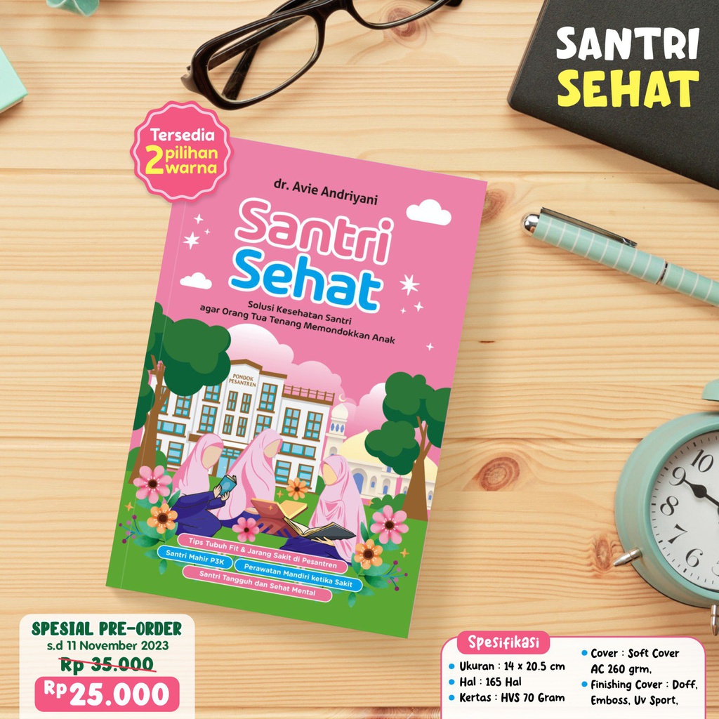 Santri Sehat, As-Salam (Cover Pink)