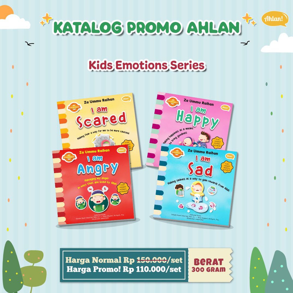 Kids Emotions Series, Ahlan (Set)