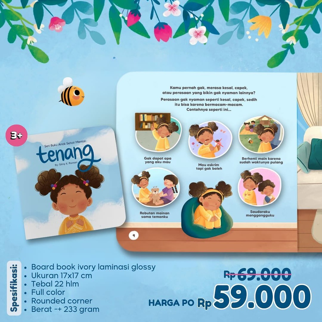 Seri Buku Anak Sehat Mental: tenang