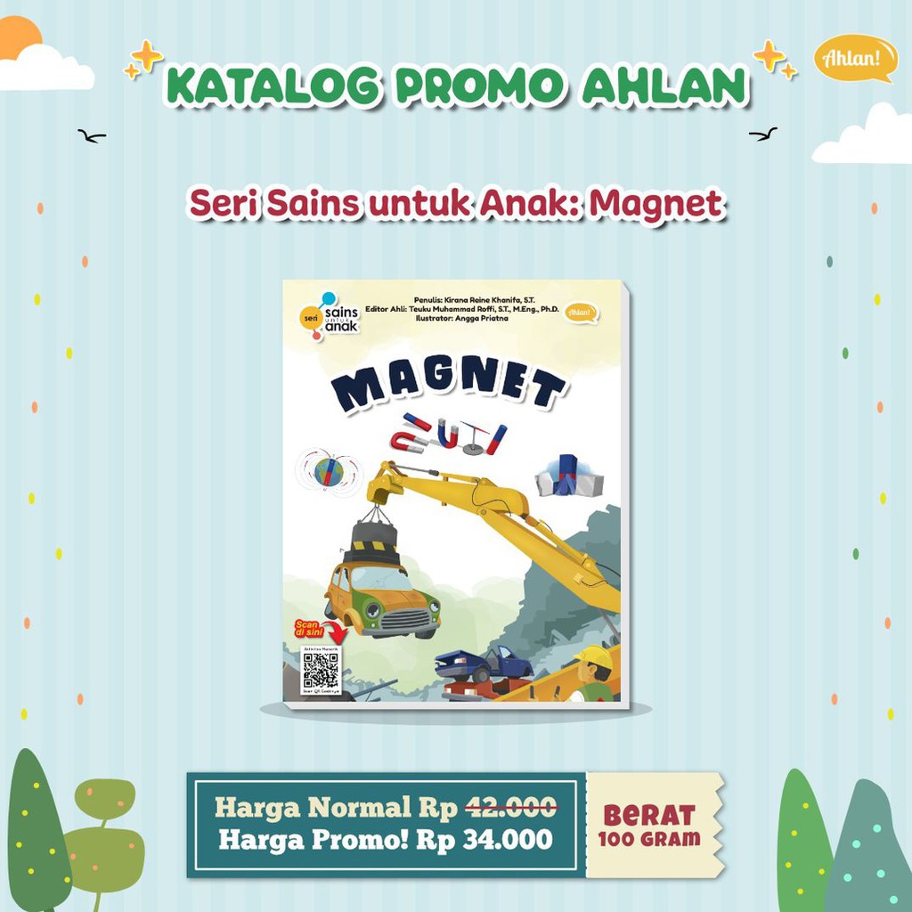 Seri Sains Anak: Magnet, Ahlan