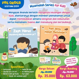 Muamalah Series For Kids, Bundling 2 Buku (Set)