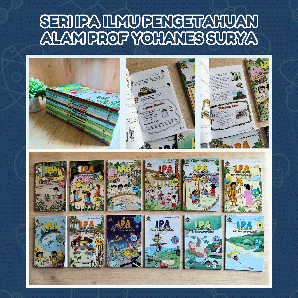 IPA Set (12 Buku), Prof Yohanes Surya