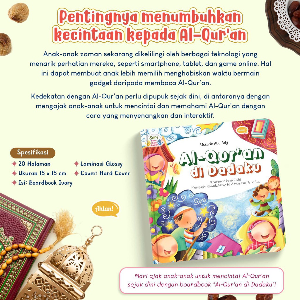 Al-Qur'an di Dadaku (Boardbook), Ahlan