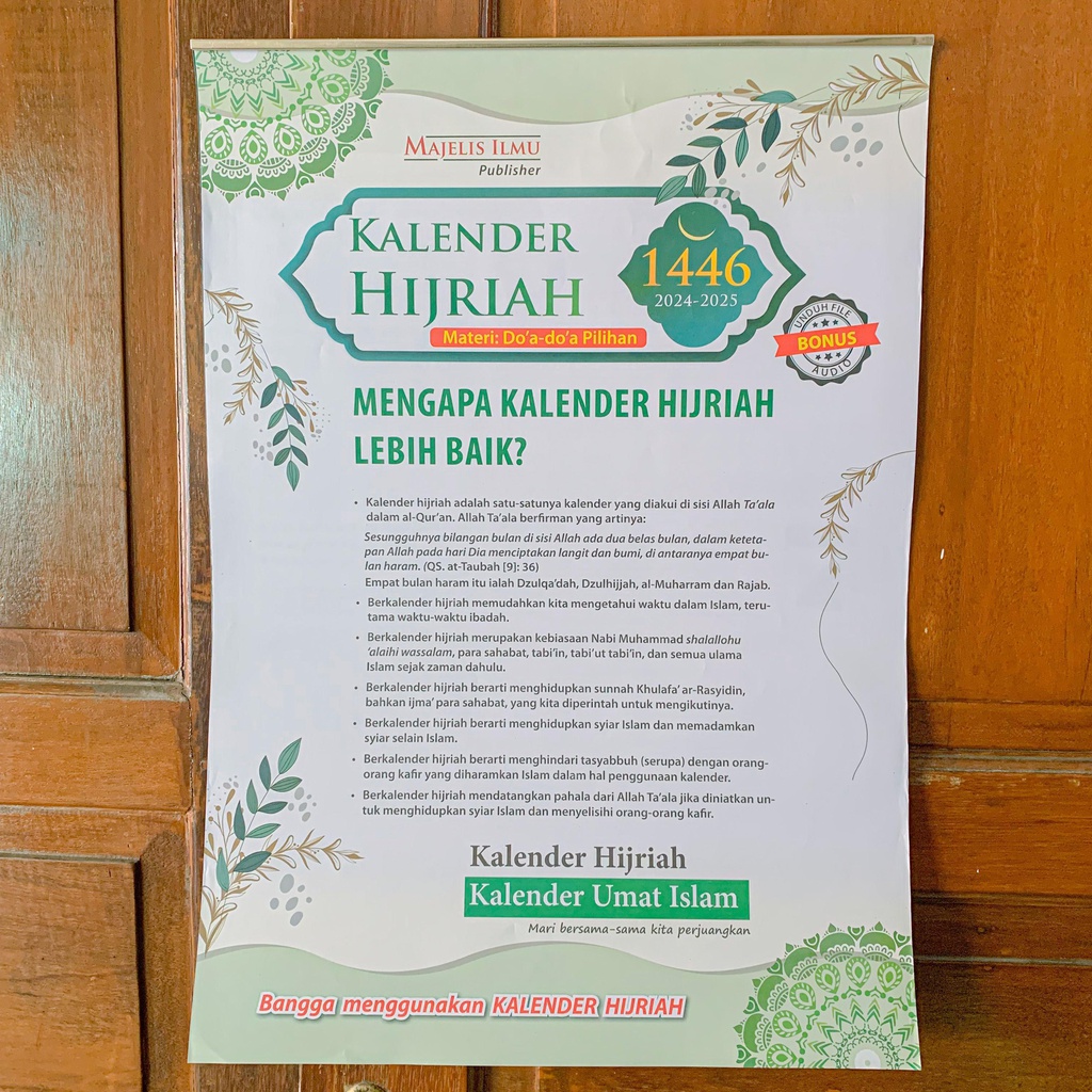 Kalender Hijriyah PLUS tahun 1446 H