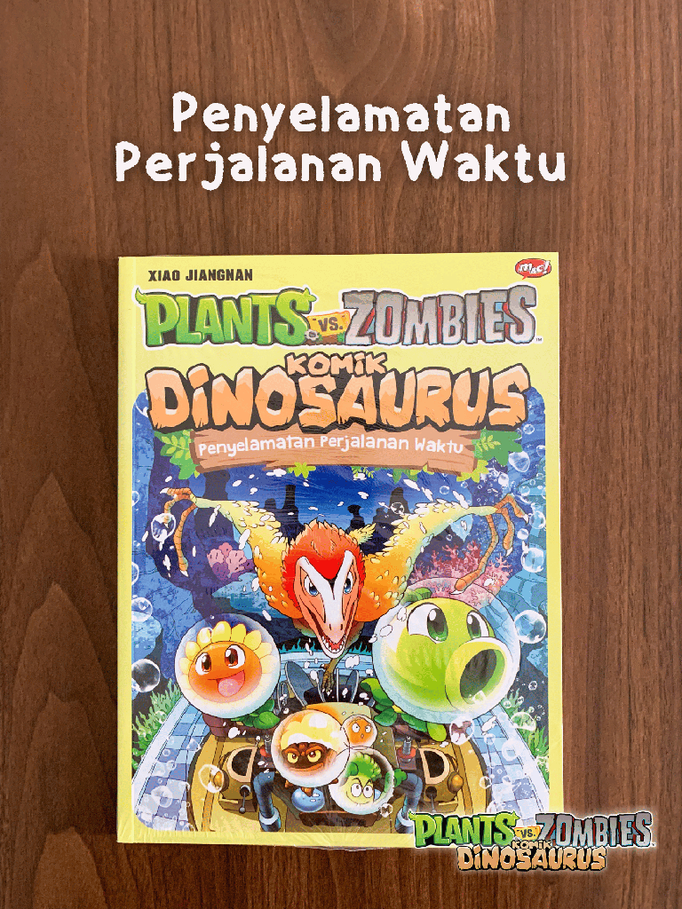 Plants VS Zombies - Komik Dinosaurus : Penyelamatan Perjalanan Waktu