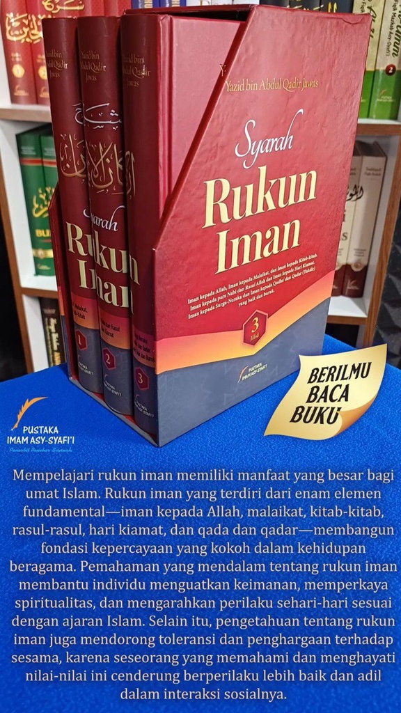 Syarah Rukun Iman 1-3 (Set)