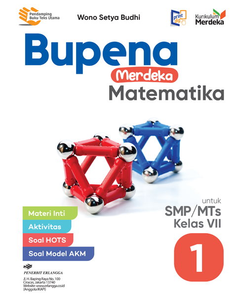 Bupena Matematika Untuk SMP/MTS Kelas VII