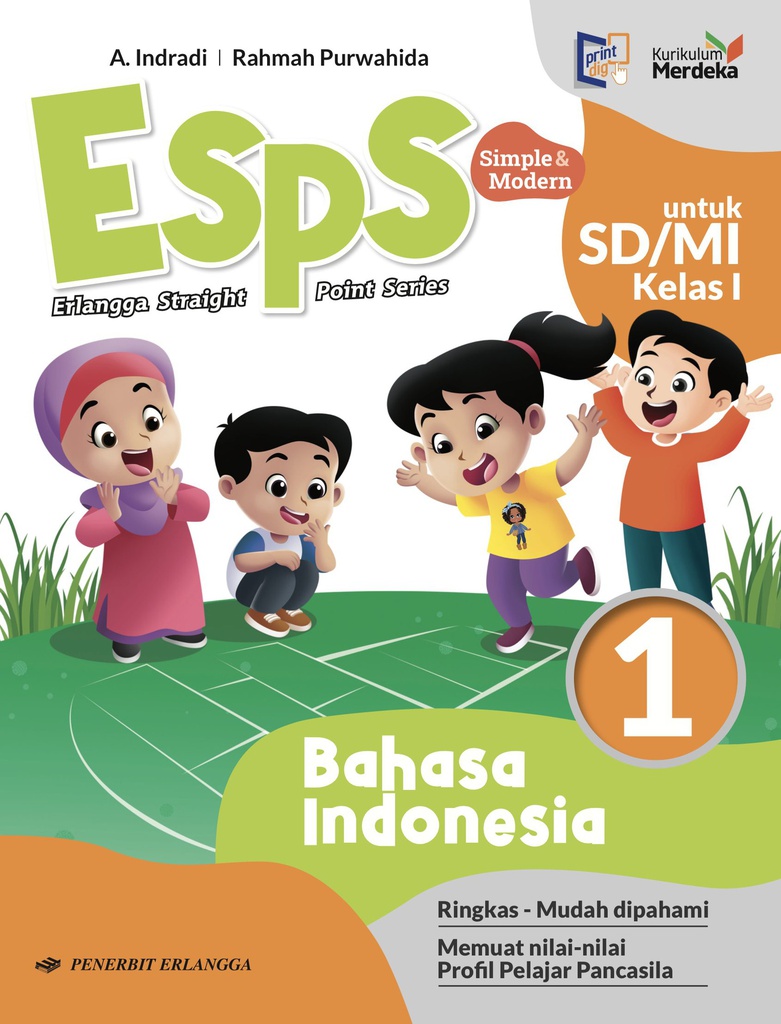 Esps Bahasa Indonesia Untuk SD/MI Kelas 1