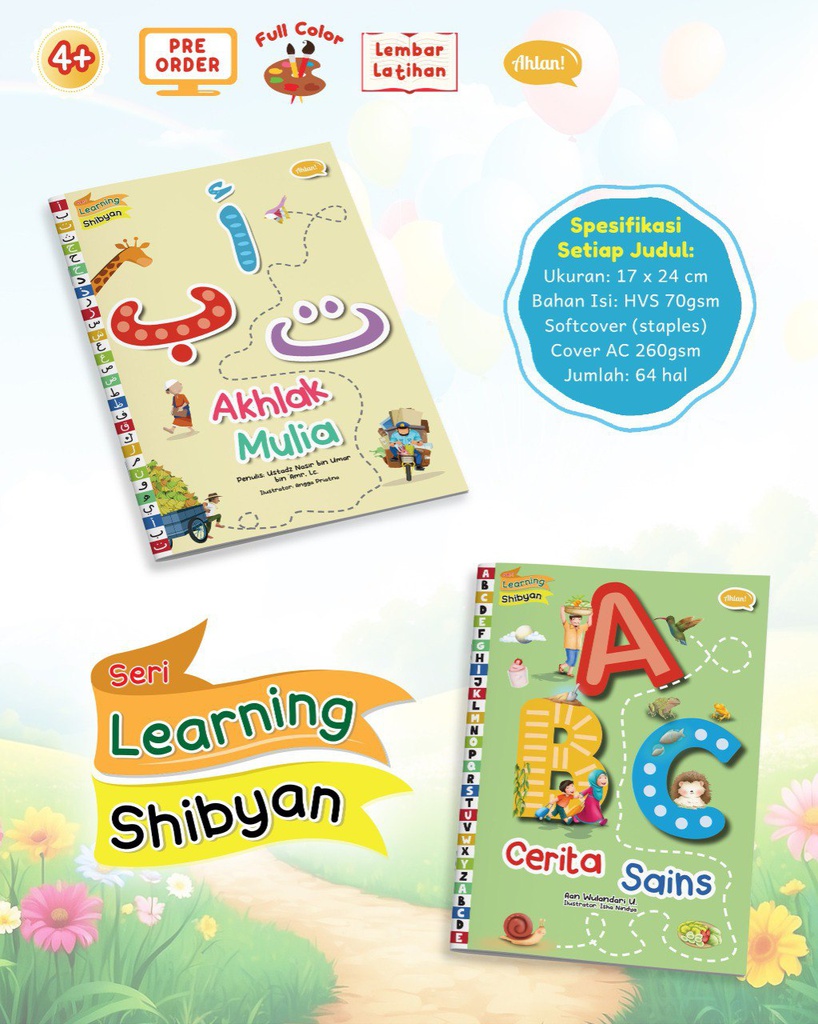 Seri Learning Shibyan: Akhlak Mulia &amp; Cerita Sains, Ahlan