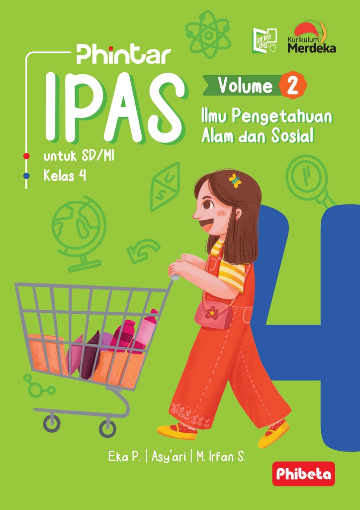 Phintar Ipas Untuk SD/MI Kelas 4 Volume 2