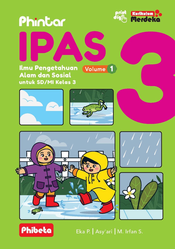 Phintar Ipas Untuk SD/MI Kelas 3 Volume 1