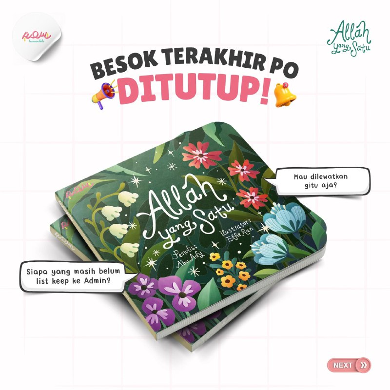 Allah Yang Satu (Boardbook), Tasmeem Kids