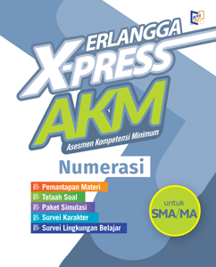 Erlangga X-Press AKM Numerasi Untuk SMA/MA