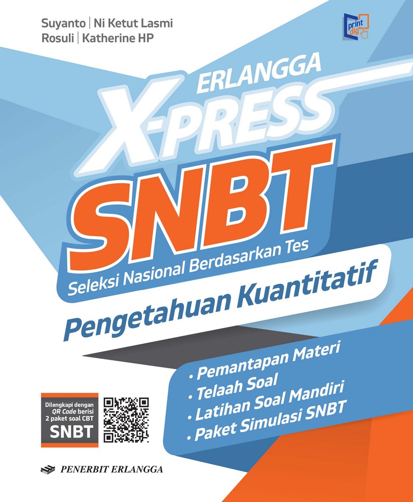 Erlangga X-Press SNBT Pengetahuan Kuantitatif