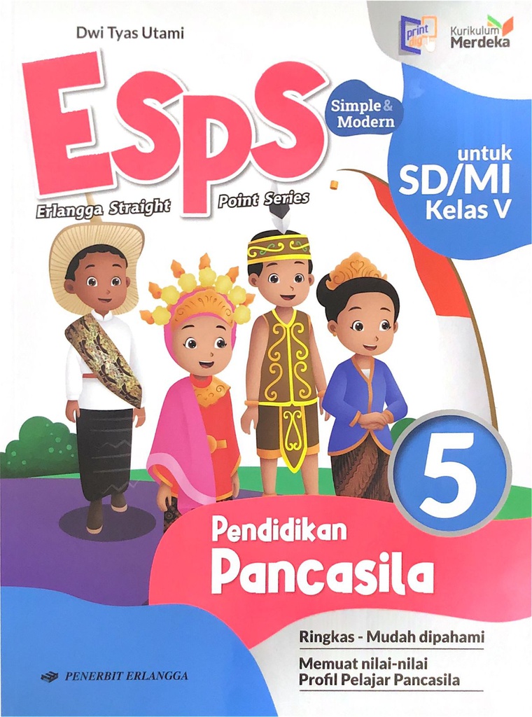 Esps Pendidikan Pancasila Untuk SD/MI Kelas 5