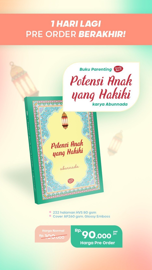 Potensi Anak Yang Hakiki (Harga PO), Sawo Kecik