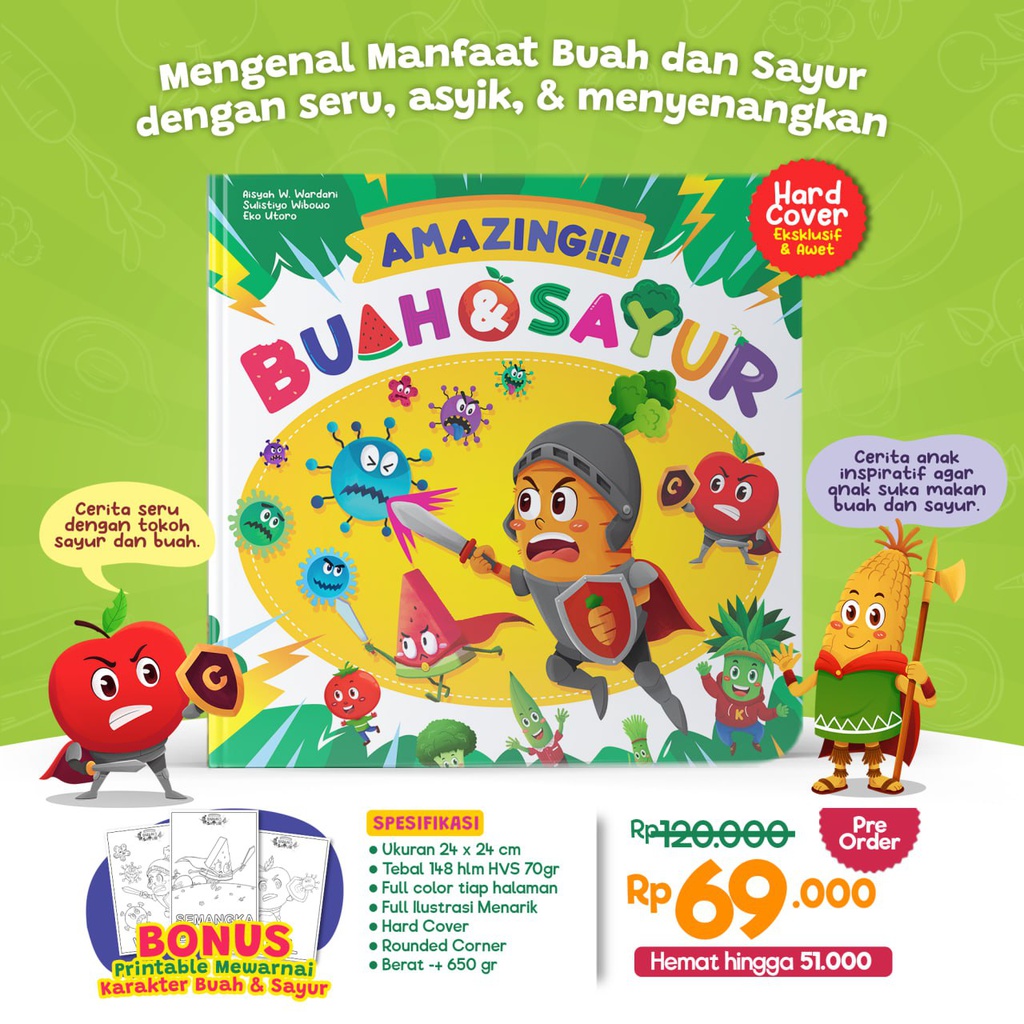 Amazing!!! Buah &amp; Sayur, Visi Mandiri