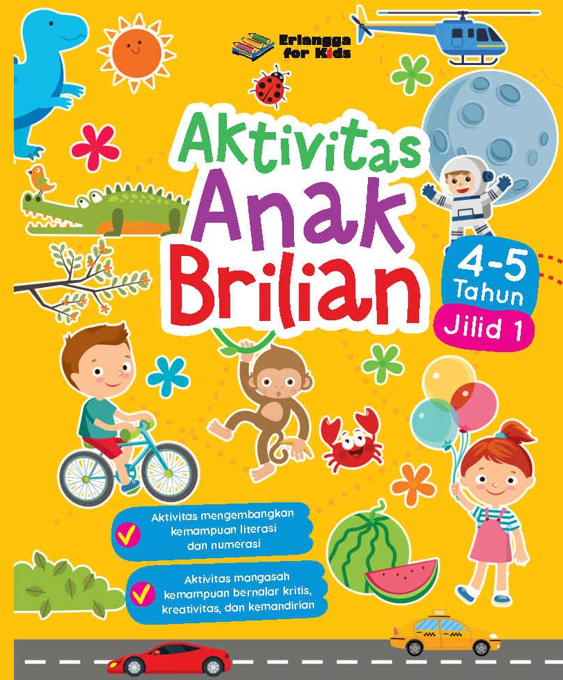 Aktivitas Anak Brilian 4-5 Tahun Jilid 1