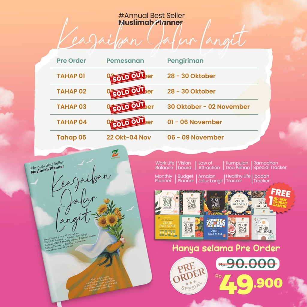 Muslimah Planner : Keajaiban Jalur Langit, Ziyad