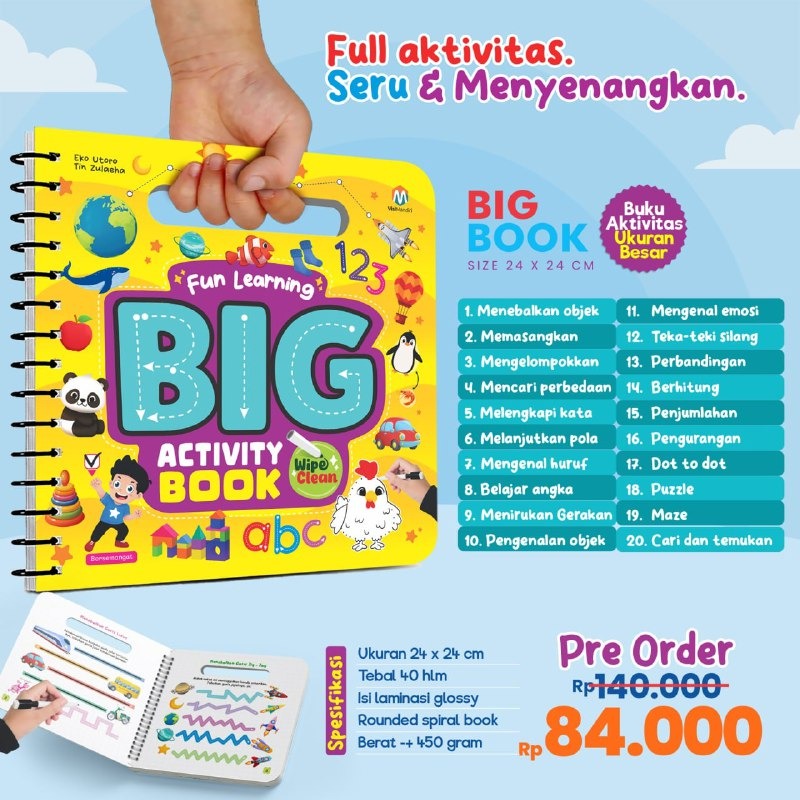 Fun Learning Big Activity Book, Visi Mandiri