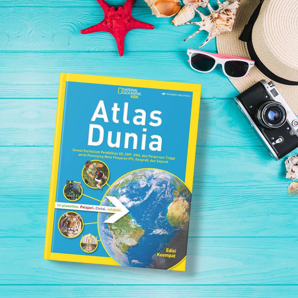 National Geographic Kids: Atlas Dunia Edisi Keempat