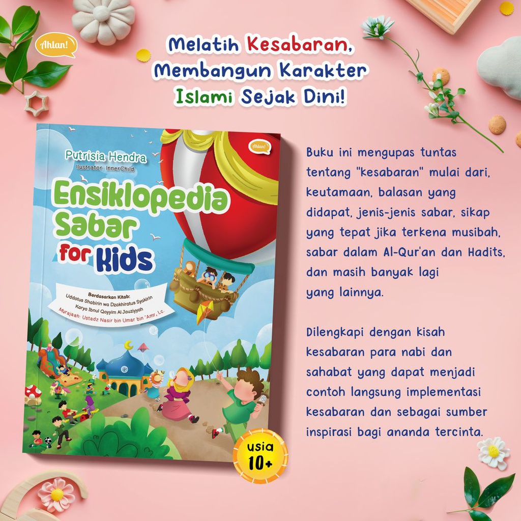 Ensiklopedia Sabar for Kids (Harga PO Early Bird), Ahlan