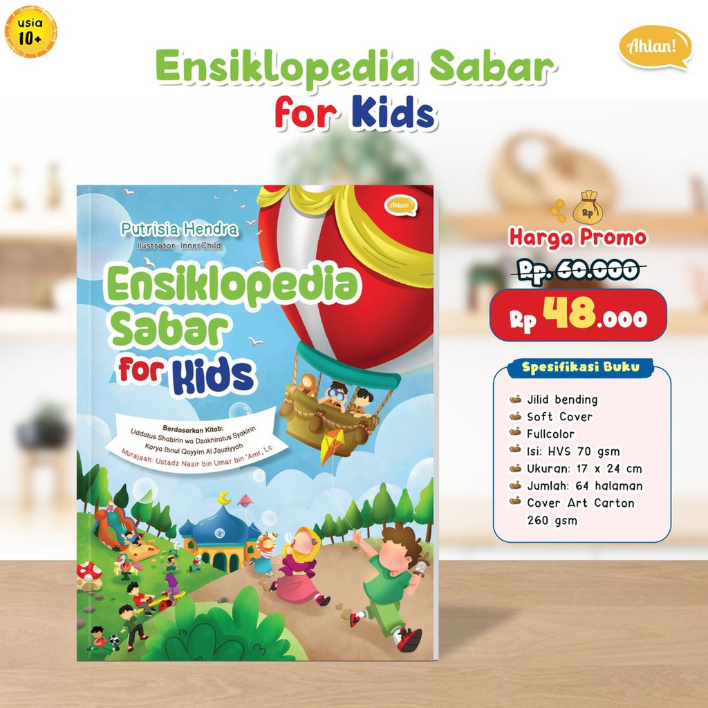 Ensiklopedia Sabar for Kids (Harga PO Reguler), Ahlan