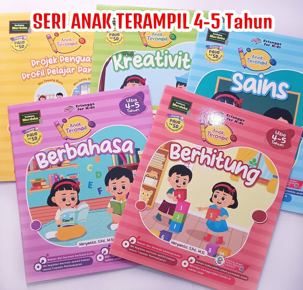 Paket Anak Terampil Usia 4-5 Tahun