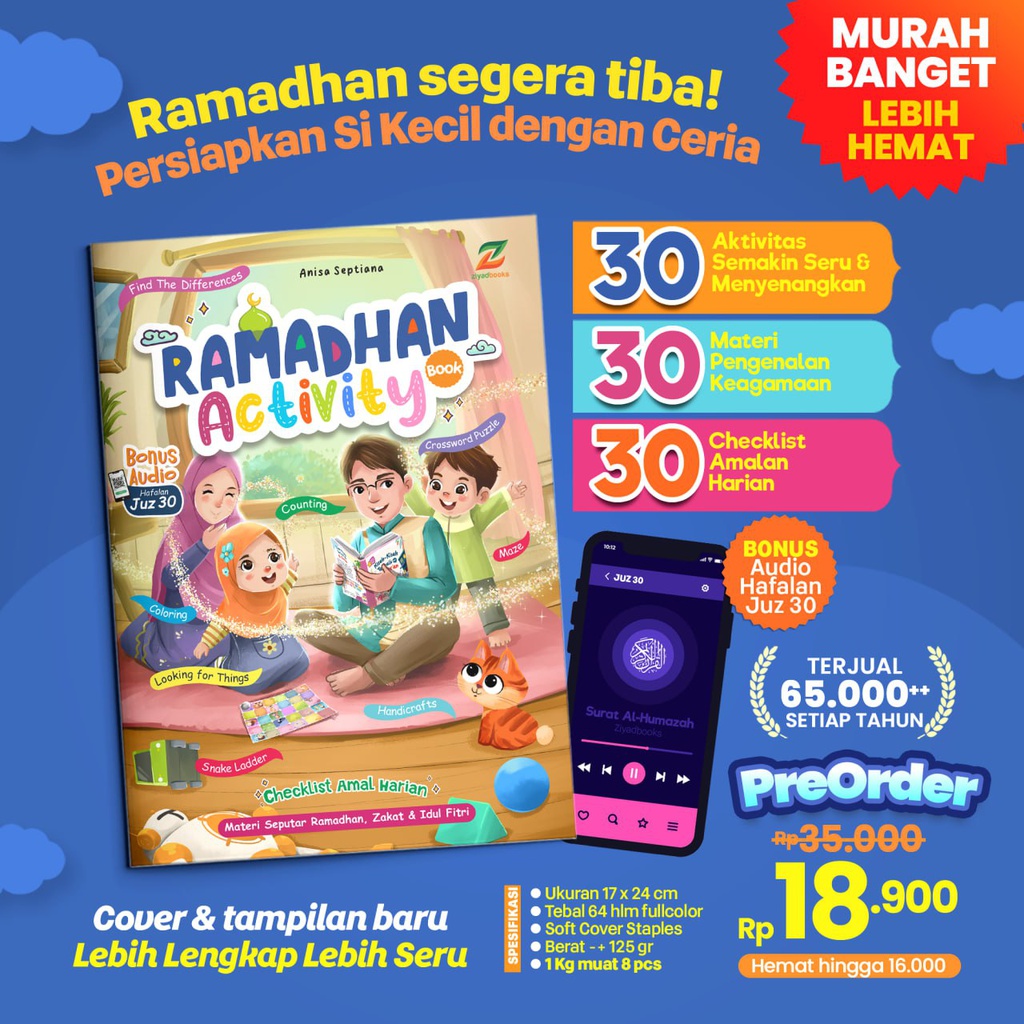 Ramadhan Activity Book Tahap 2, Ziyad