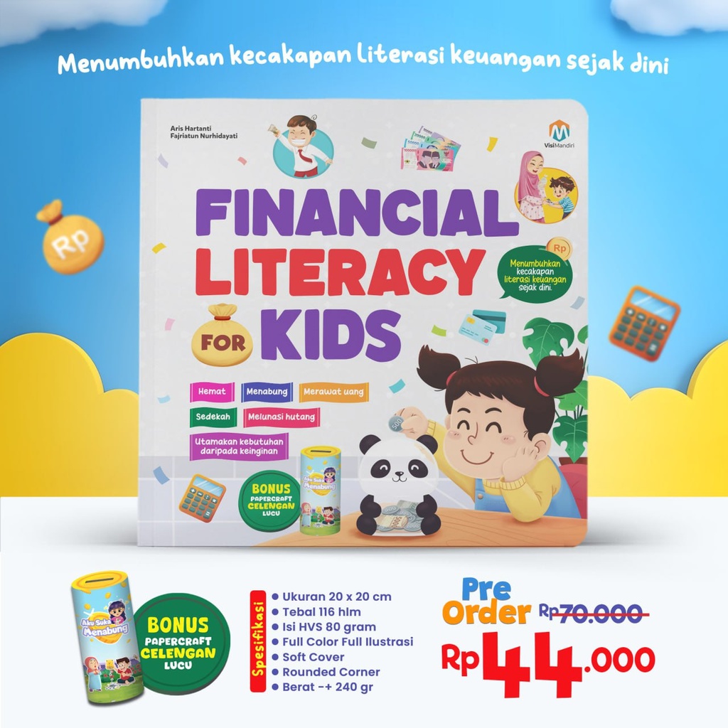 Financial Literacy For Kids, Visi Mandiri