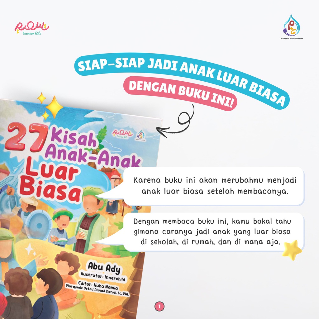 Promo Kilat: 27 Kisah Anak-Anak Luar Biasa, Habrul Ummah