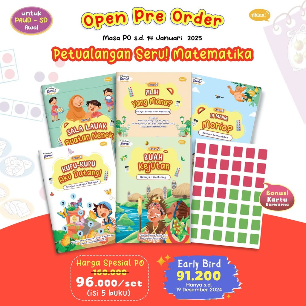 Seri Petualangan Seru Matematika (Po Reguler), Ahlan