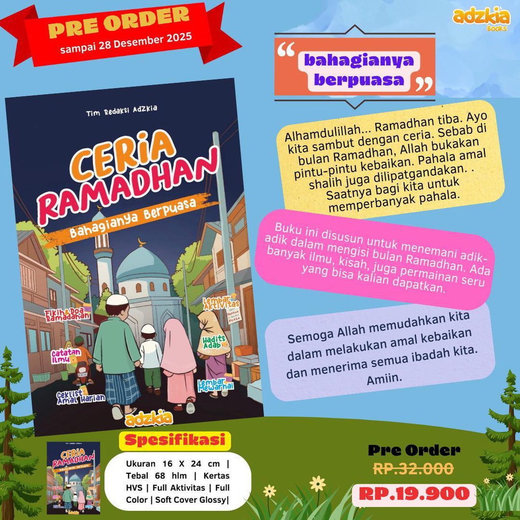 Ceria Ramadhan, Adzkia Books