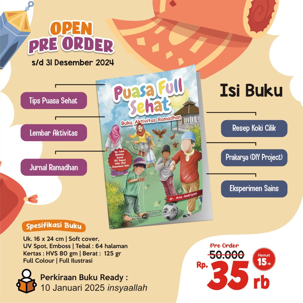 Puasa Full Sehat, As-Salam Kids