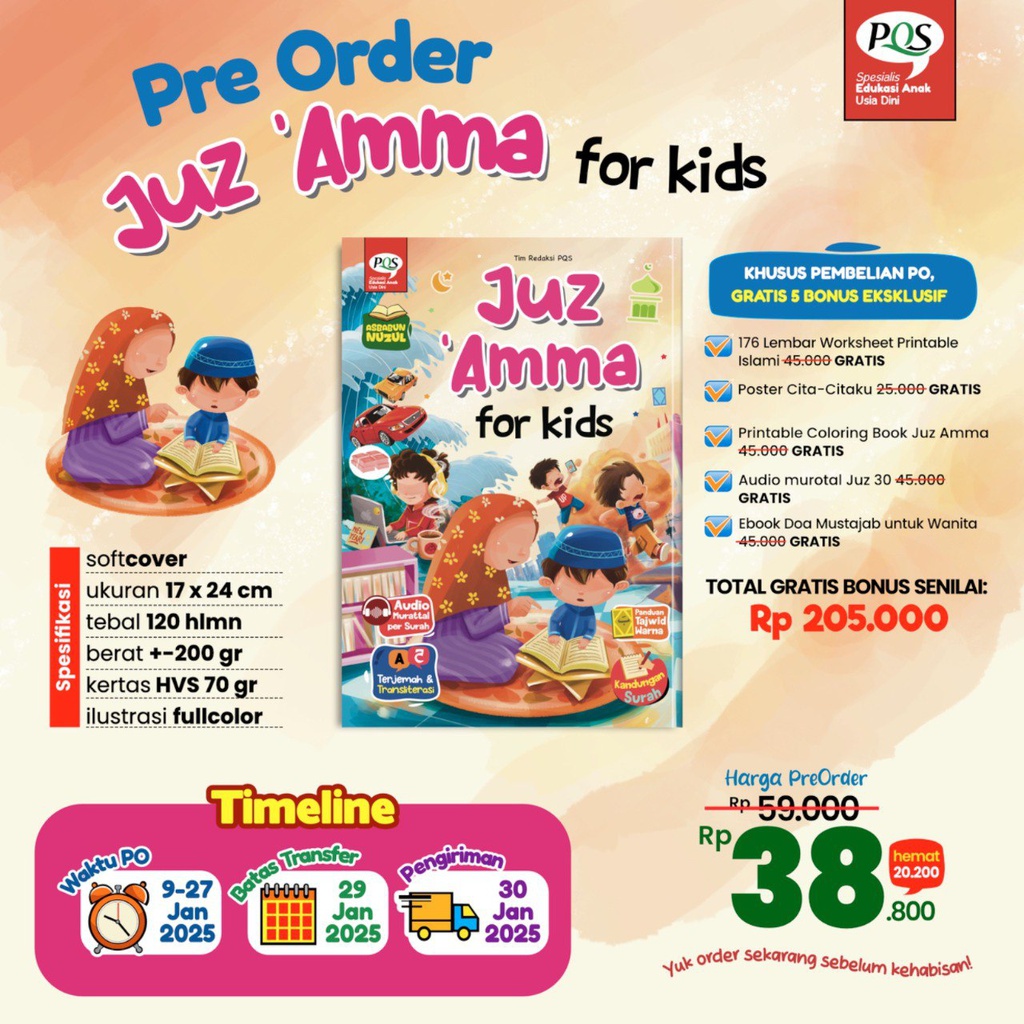 Juz'Amma For Kids, PQS