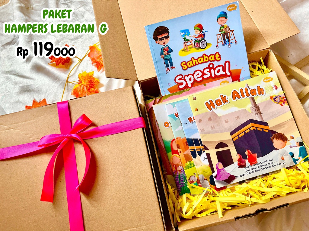 Paket Hampers Lebaran G (Sahabat Spesial + Seri Hak Dalam Islam)