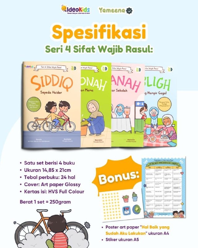 Seri 4 SIfat Wajib Rasul