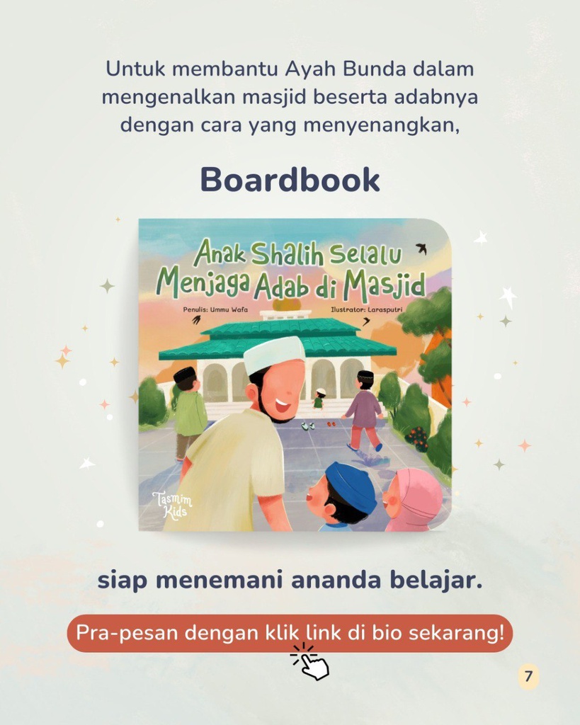 Anak Shalih Selalu Menjaga Adab di Masjid, Tasmeem Kids